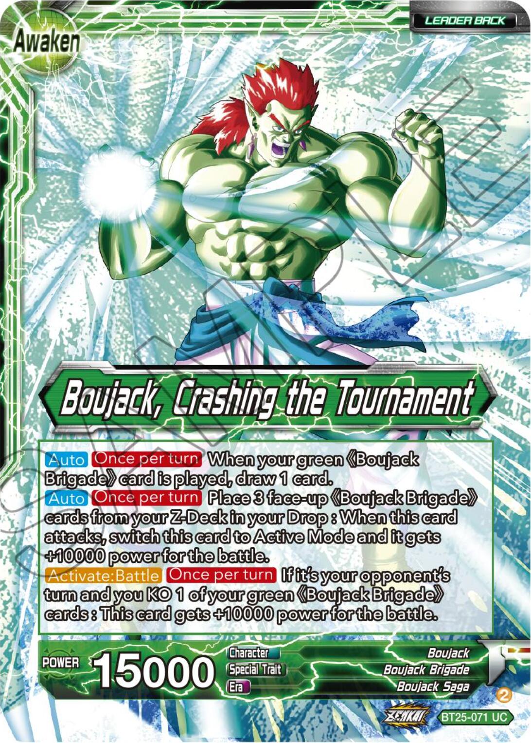 Boujack Brigade // Boujack, Crashing the Tournament (BT25-071) [Legend of the Dragon Balls] | Rock City Comics