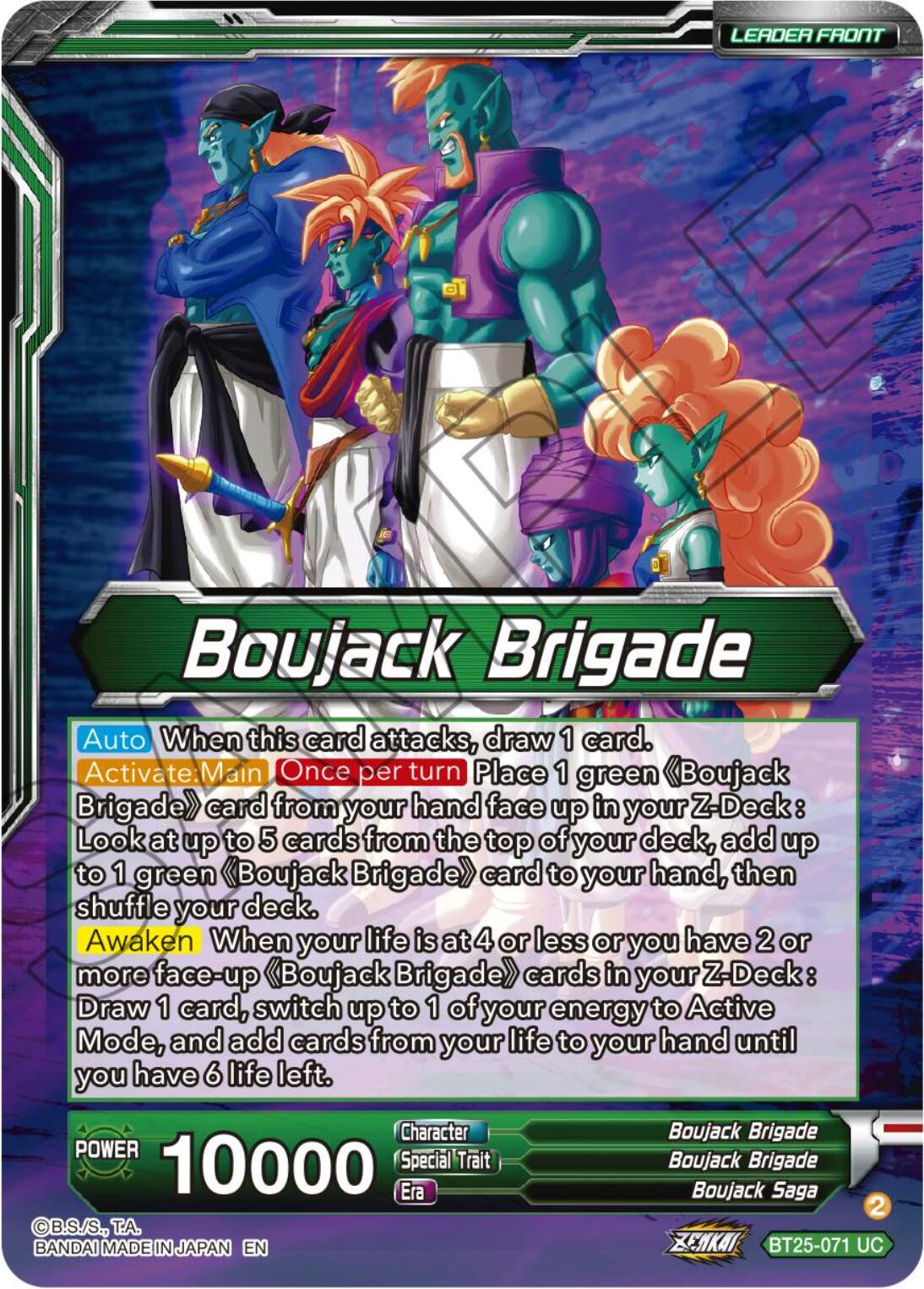 Boujack Brigade // Boujack, Crashing the Tournament (BT25-071) [Legend of the Dragon Balls] | Rock City Comics