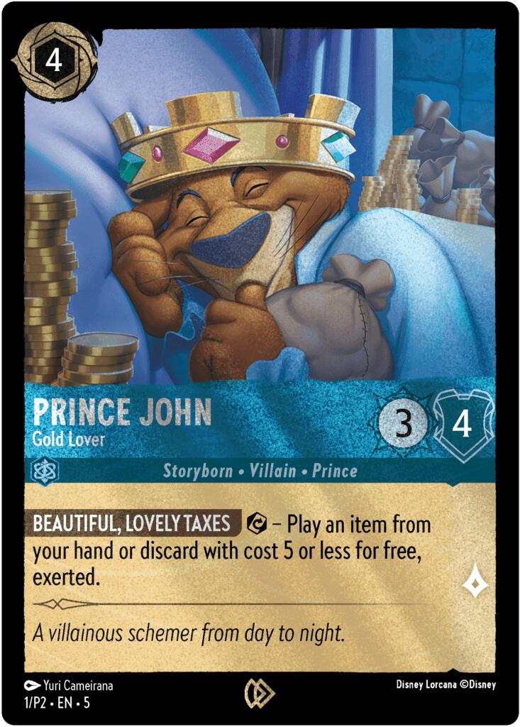 Prince John - Gold Lover (1) [Promo Cards] | Rock City Comics
