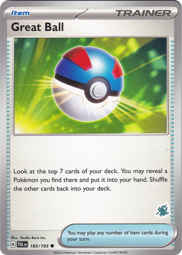 Great Ball (183/193) (Darkrai Deck) [Battle Academy 2024] | Rock City Comics