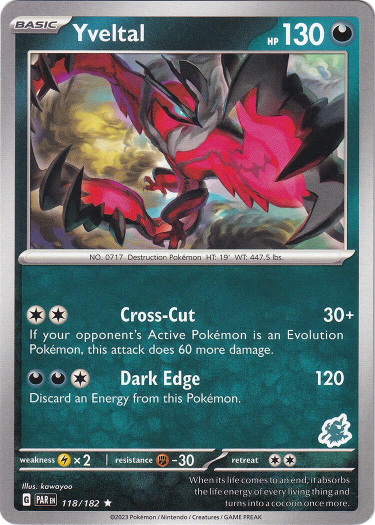 Yveltal (118/182) (Darkrai Deck) [Battle Academy 2024] | Rock City Comics