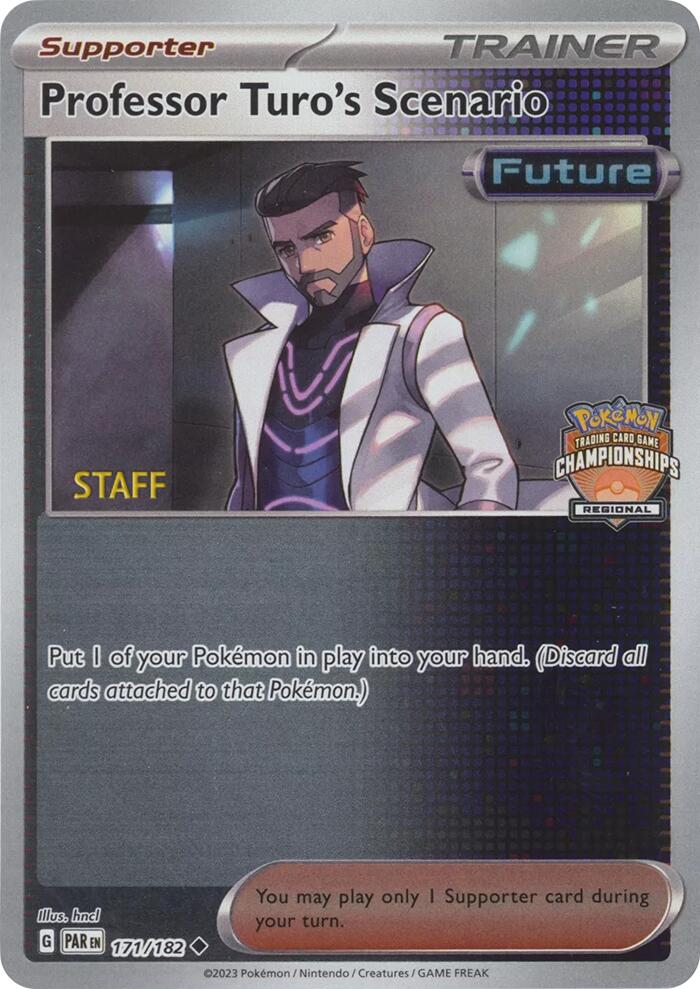 Professor Turo's Scenario (171/182) (2023 Regional Championships Staff) [League & Championship Cards] | Rock City Comics