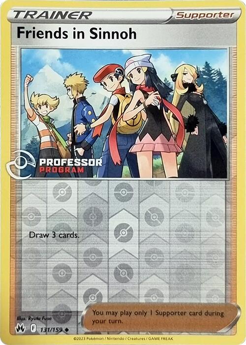 Friends in Sinnoh (131/159) (2023) [Professor Program Promos] | Rock City Comics