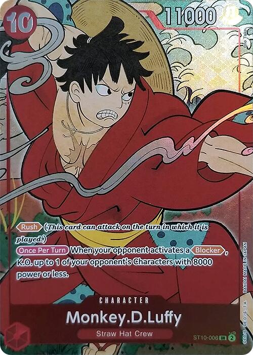 Monkey.D.Luffy (English Version 1st Anniversary Set) [One Piece Promotion Cards] | Rock City Comics