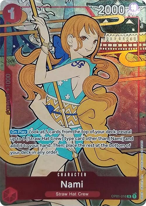 Nami (English Version 1st Anniversary Set) [One Piece Promotion Cards] | Rock City Comics