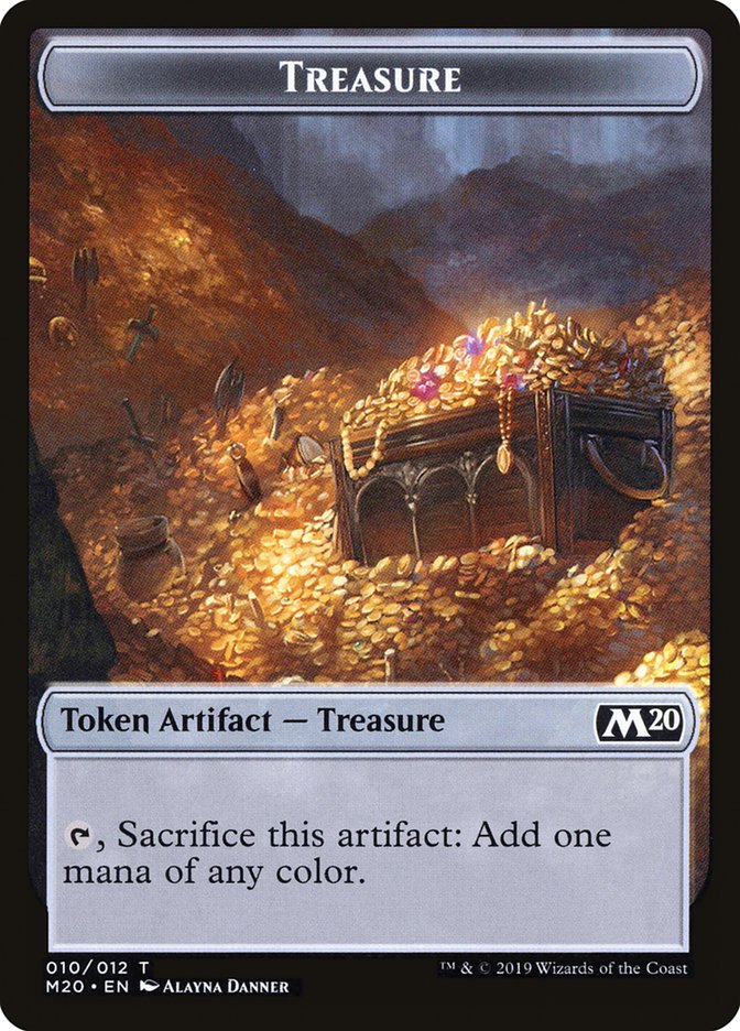 Treasure Token [Core Set 2020 Tokens] | Rock City Comics