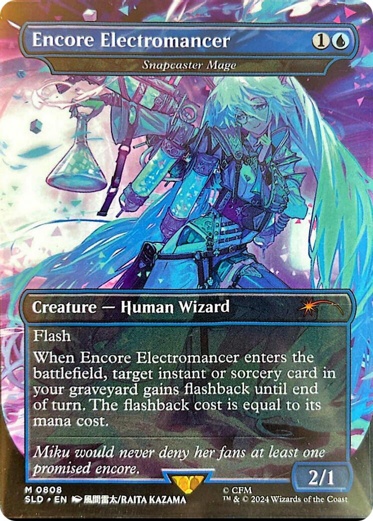 Encore Electromancer - Snapcaster Mage (Rainbow Foil) [Secret Lair Drop Series] | Rock City Comics