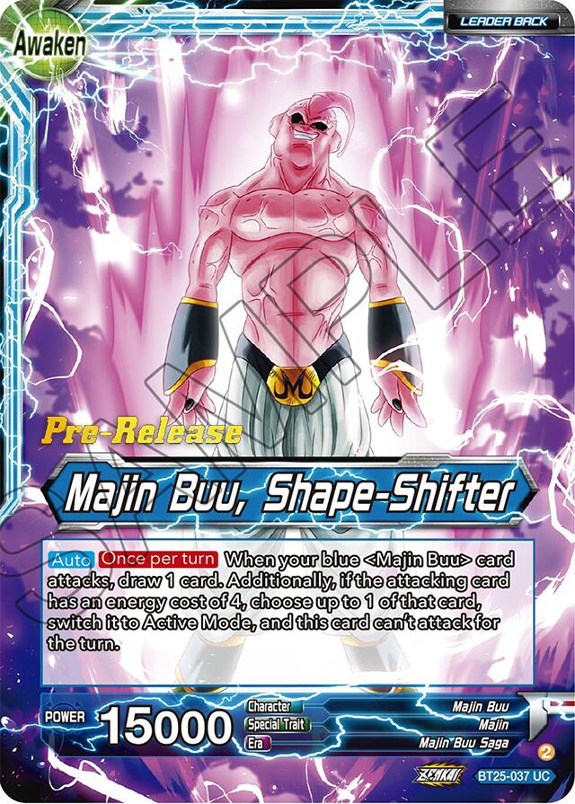 Majin Buu // Majin Buu, Shape-Shifter (BT25-037) [Legend of the Dragon Balls Prerelease Promos] | Rock City Comics