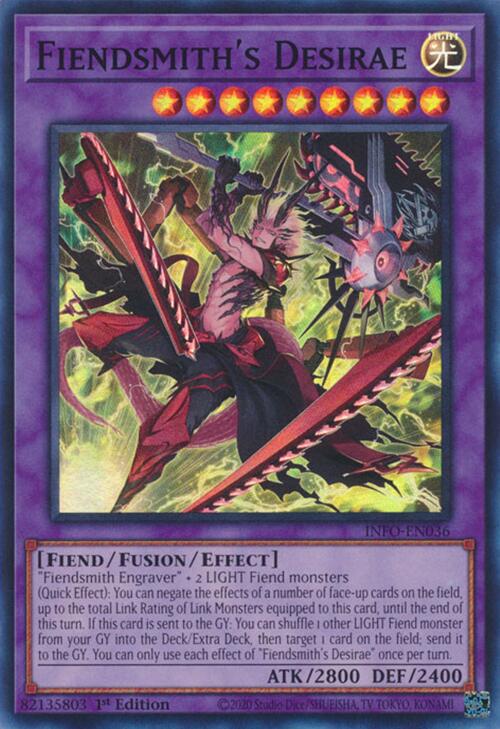 Fiendsmith's Desirae [INFO-EN036] Super Rare | Rock City Comics