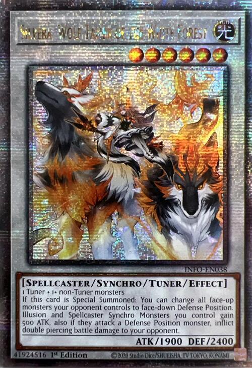 Silvera, Wolf Tamer of the White Forest (Quarter Century Secret Rare) [INFO-EN038] Quarter Century Secret Rare | Rock City Comics