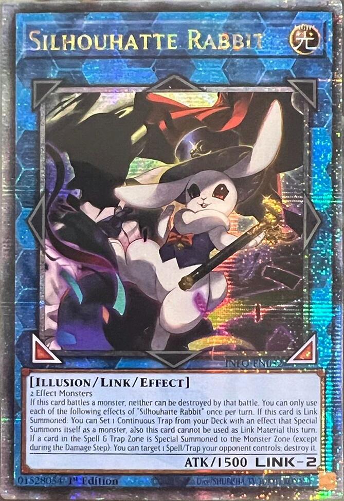 Silhouhatte Rabbit (Quarter Century Secret Rare) [INFO-EN052] Quarter Century Secret Rare | Rock City Comics