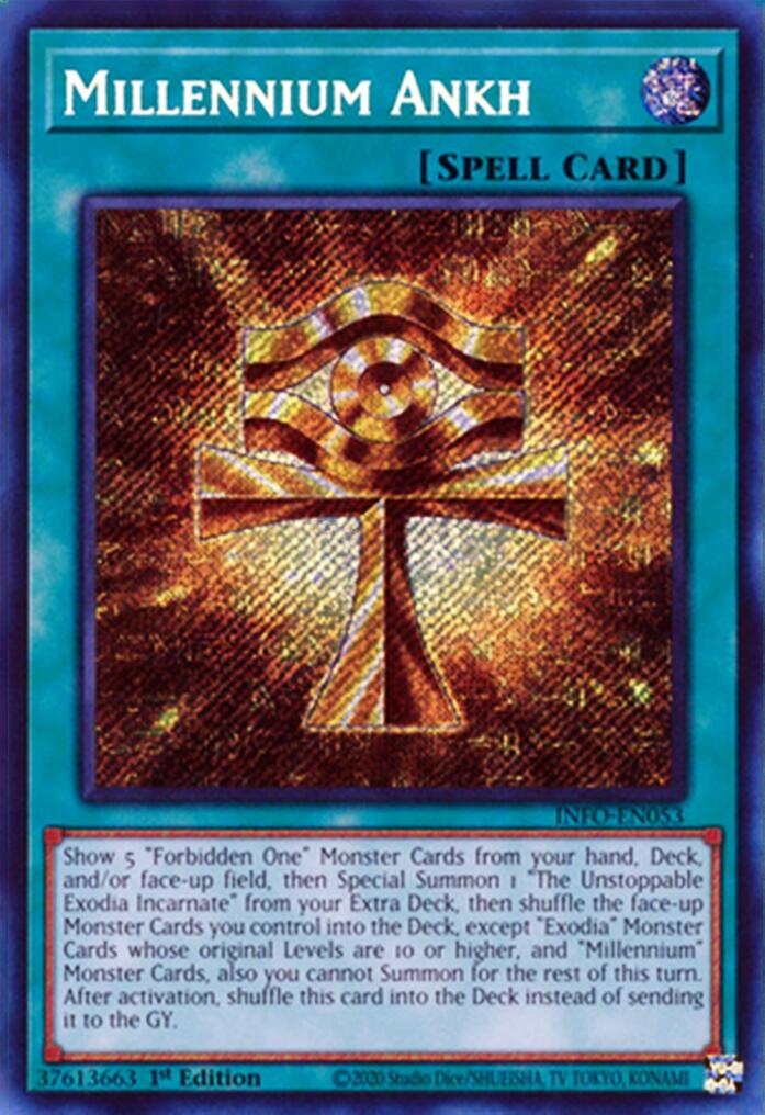 Millennium Ankh [INFO-EN053] Secret Rare | Rock City Comics