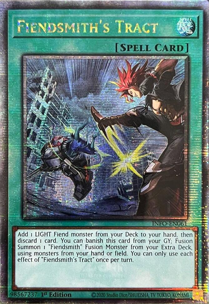 Fiendsmith's Tract (Quarter Century Secret Rare) [INFO-EN061] Quarter Century Secret Rare | Rock City Comics