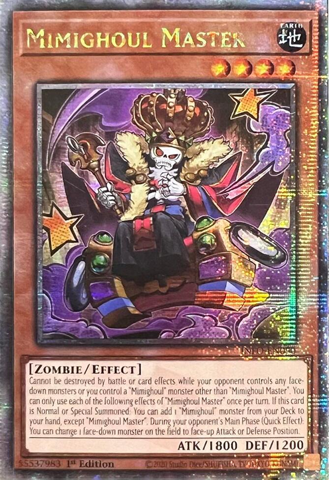 Mimighoul Master (Quarter Century Secret Rare) [INFO-EN090] Quarter Century Secret Rare | Rock City Comics