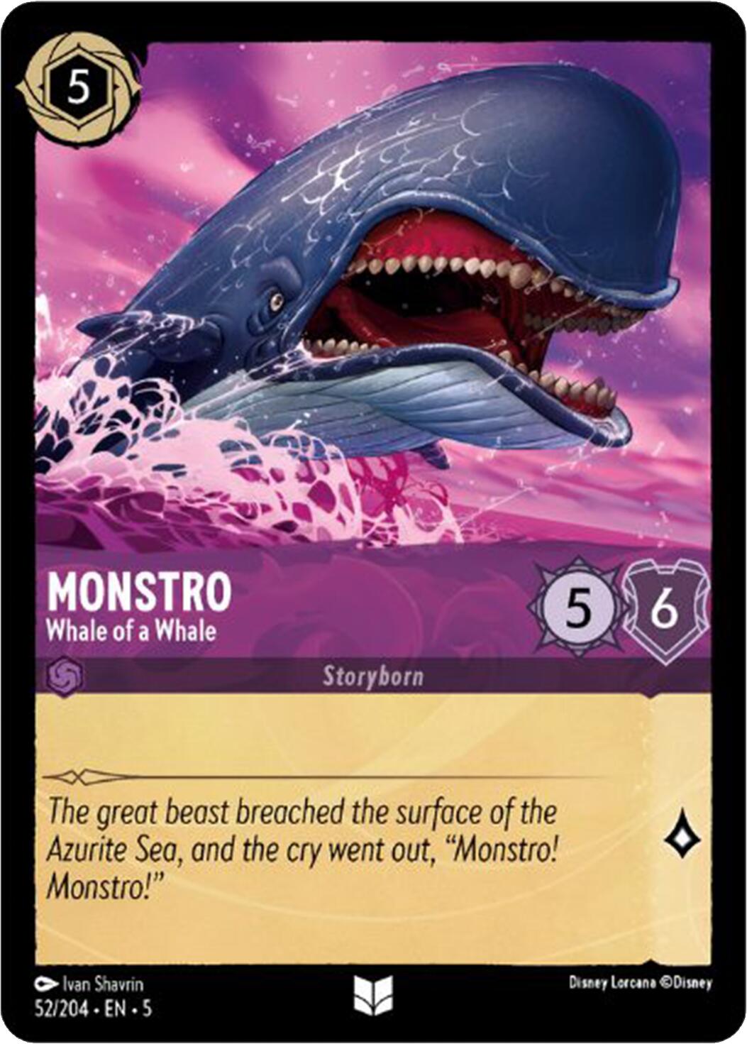 Monstro - Whale of a Whale (52/204) [Shimmering Skies] | Rock City Comics