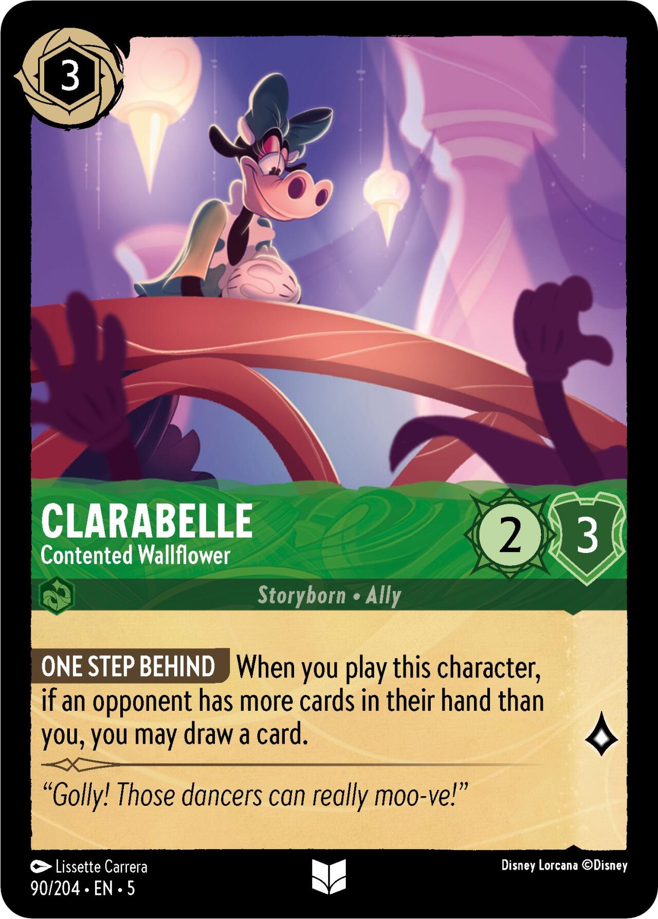 Clarabelle - Contented Wallflower (90/204) [Shimmering Skies] | Rock City Comics