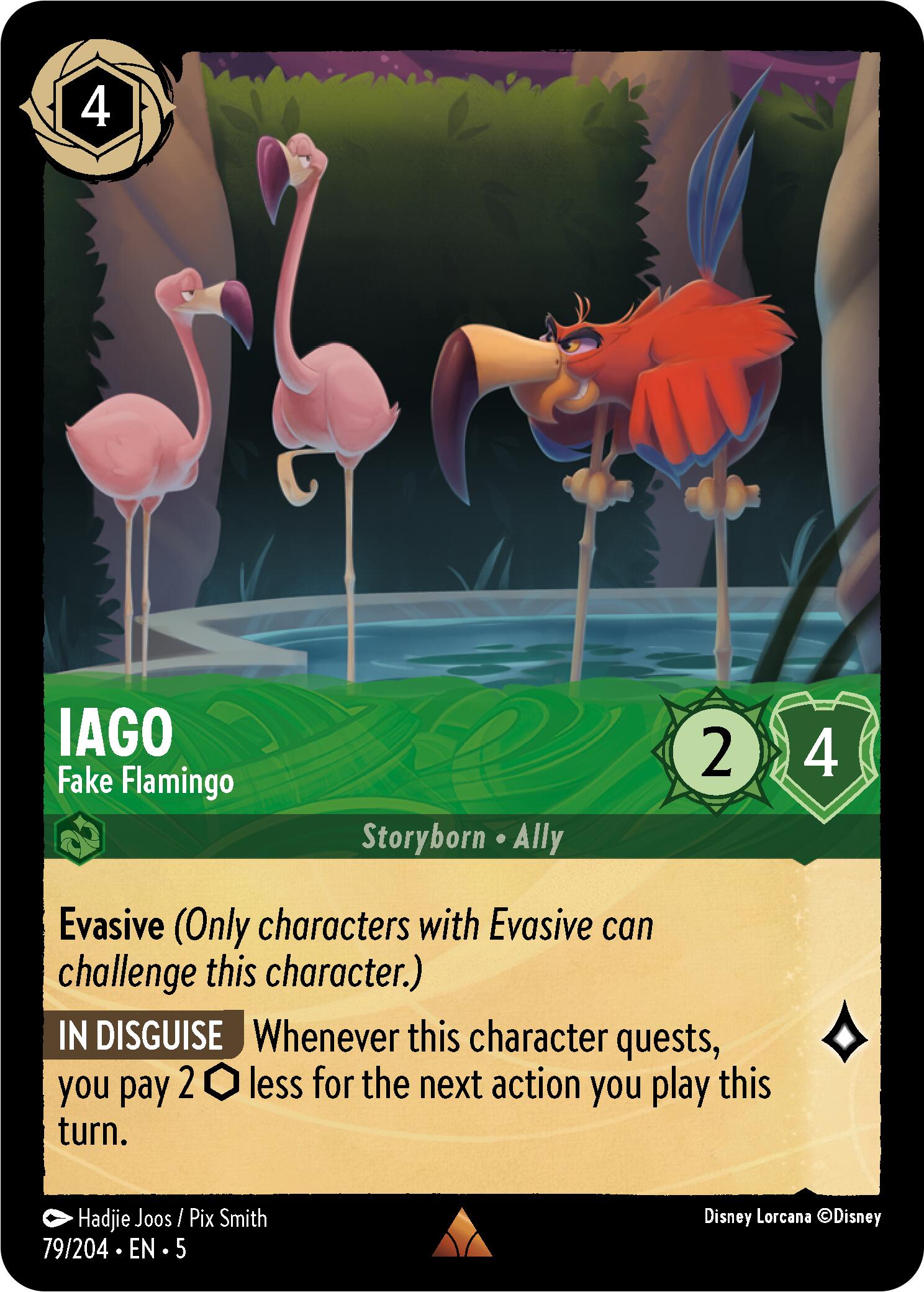 Iago - Fake Flamingo (79/204) [Shimmering Skies] | Rock City Comics