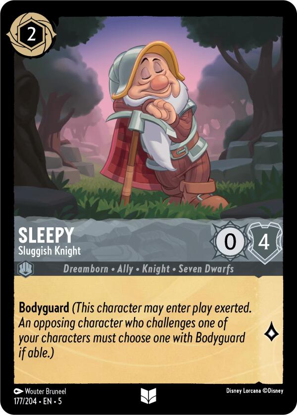 Sleepy - Sluggish Knight (177/204) [Shimmering Skies] | Rock City Comics