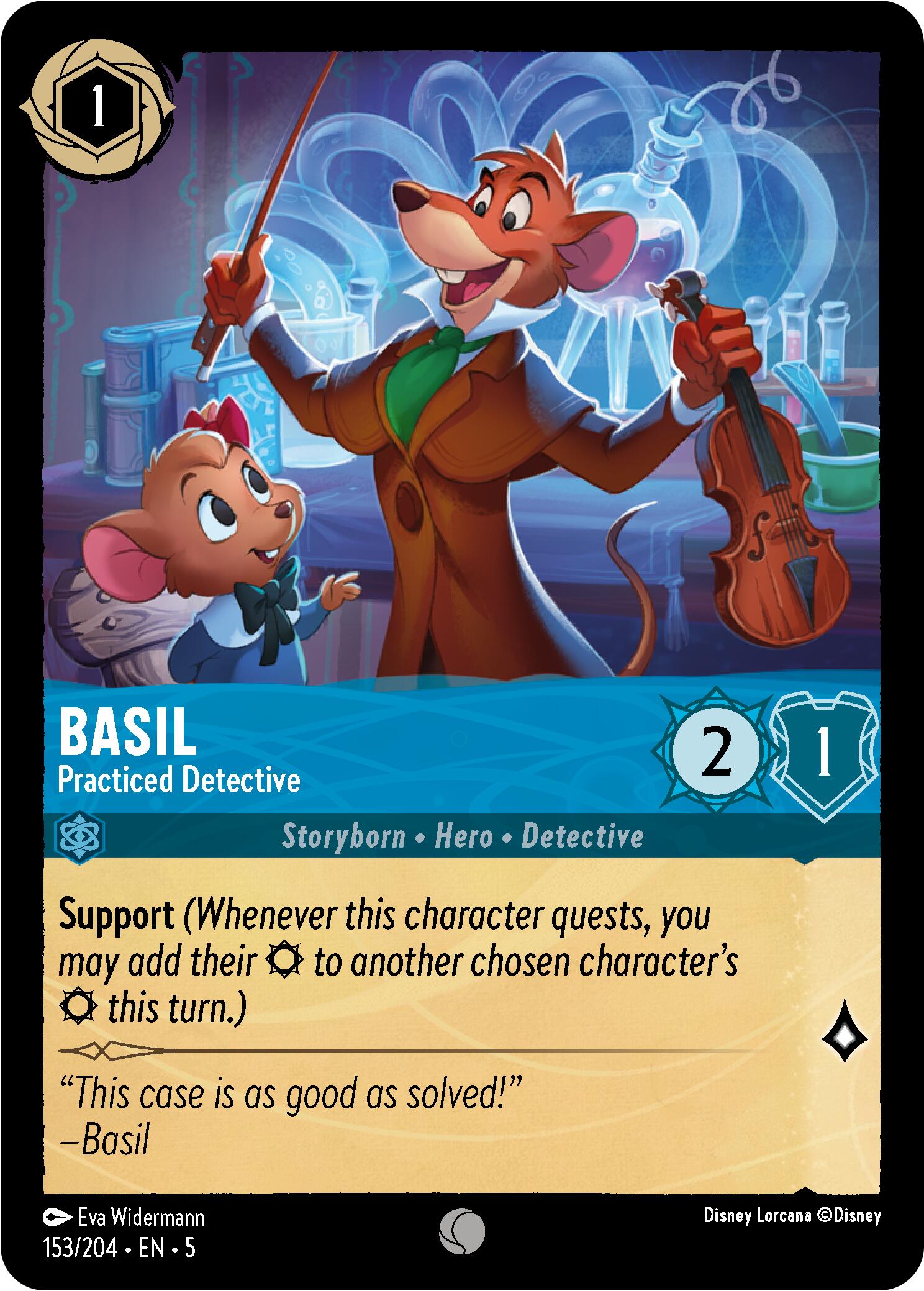 Basil - Practiced Detective (153/204) [Shimmering Skies] | Rock City Comics