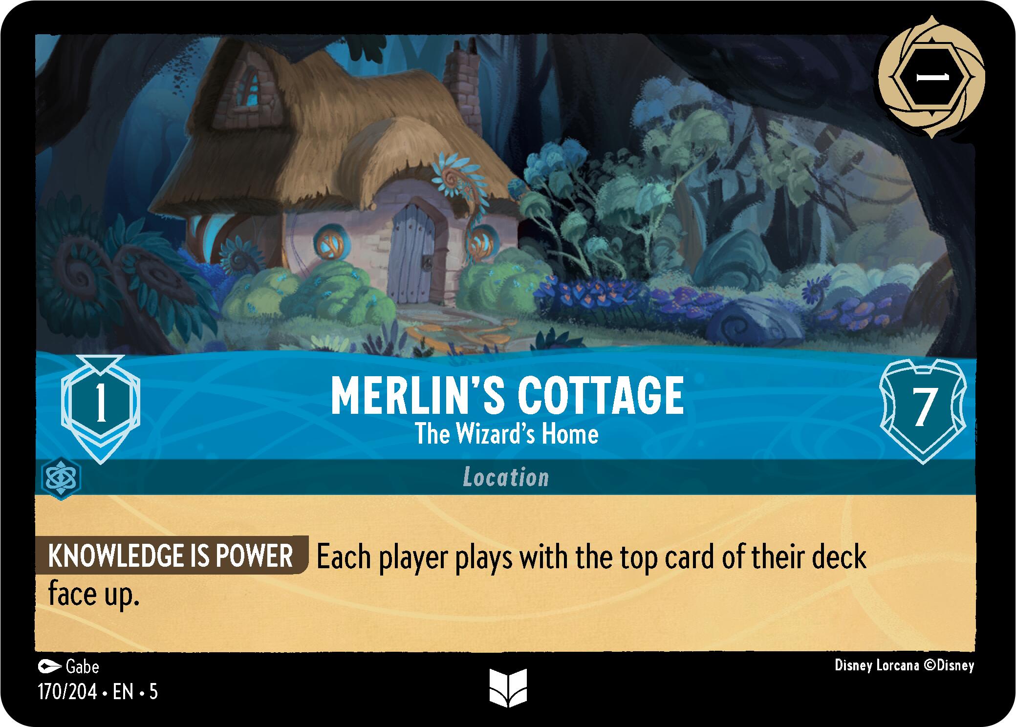Merlin's Cottage - The Wizard's Home (170/204) [Shimmering Skies] | Rock City Comics