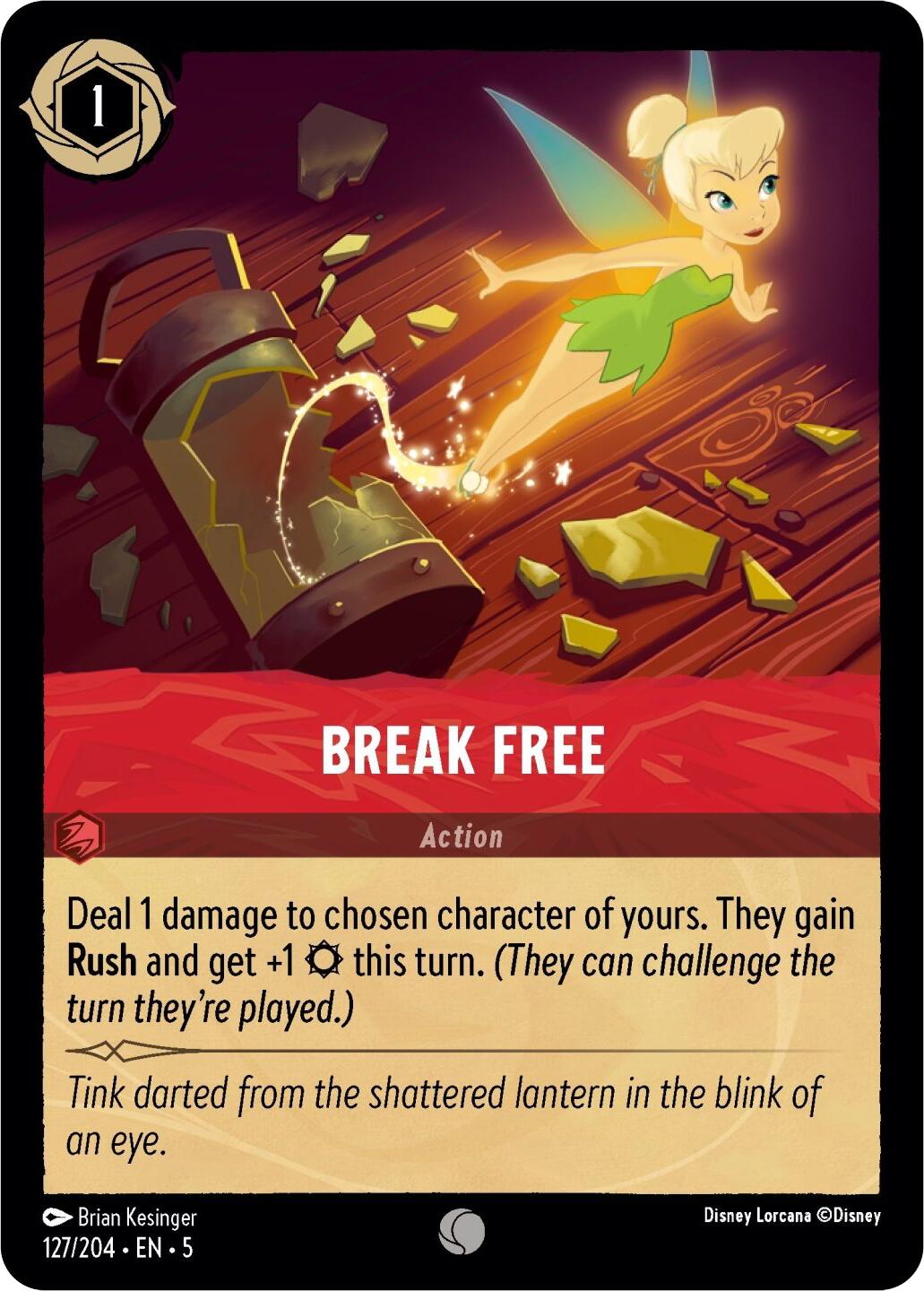 Break Free (127/204) [Shimmering Skies] | Rock City Comics