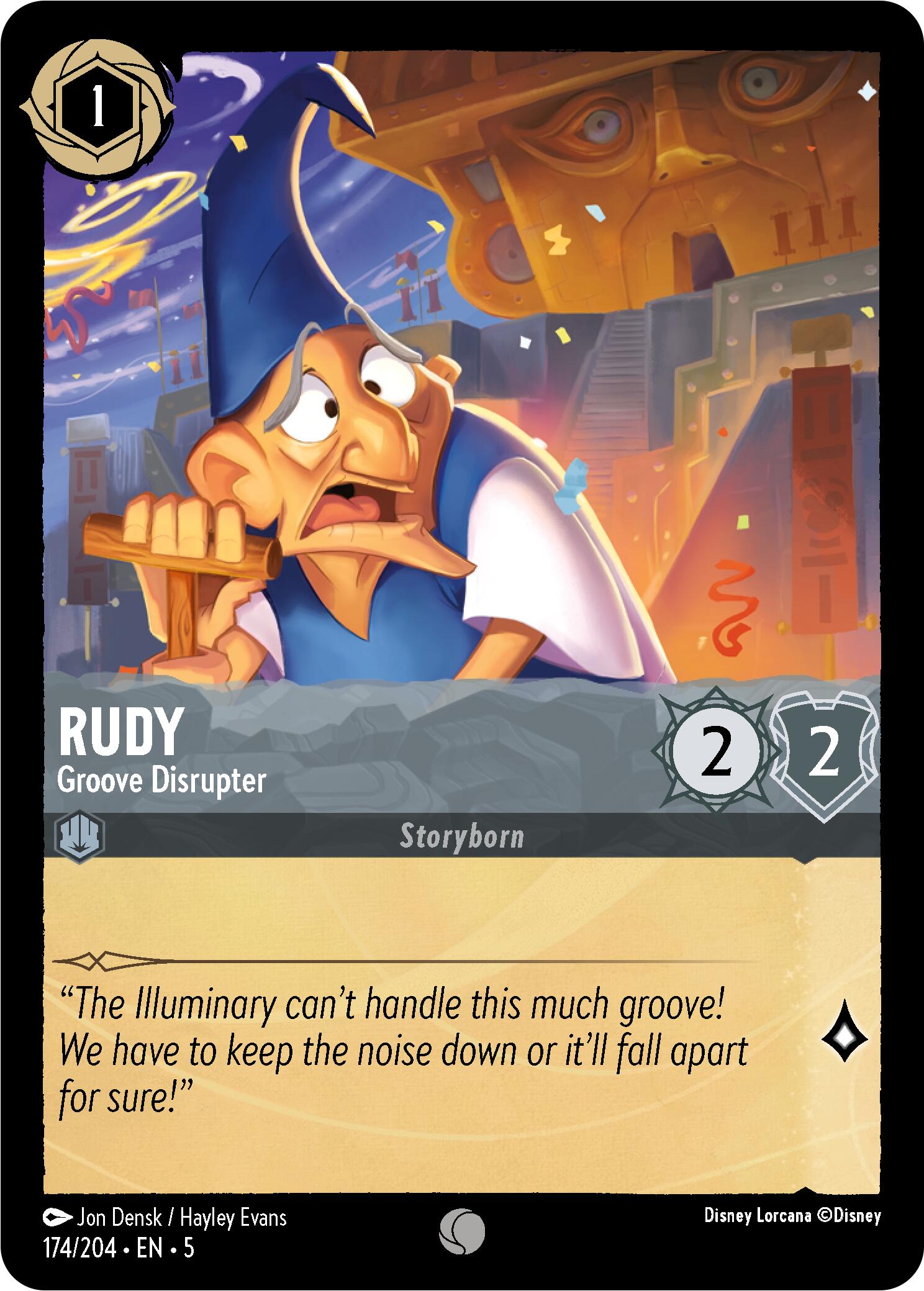 Rudy - Groove Disrupter (174/204) [Shimmering Skies] | Rock City Comics