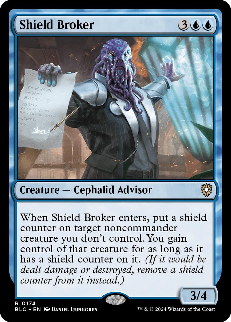 Shield Broker [Bloomburrow Commander] | Rock City Comics