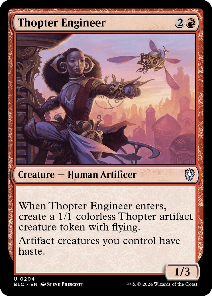 Thopter Engineer [Bloomburrow Commander] | Rock City Comics