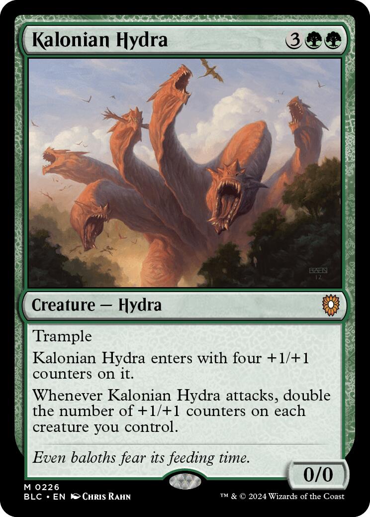 Kalonian Hydra [Bloomburrow Commander] | Rock City Comics