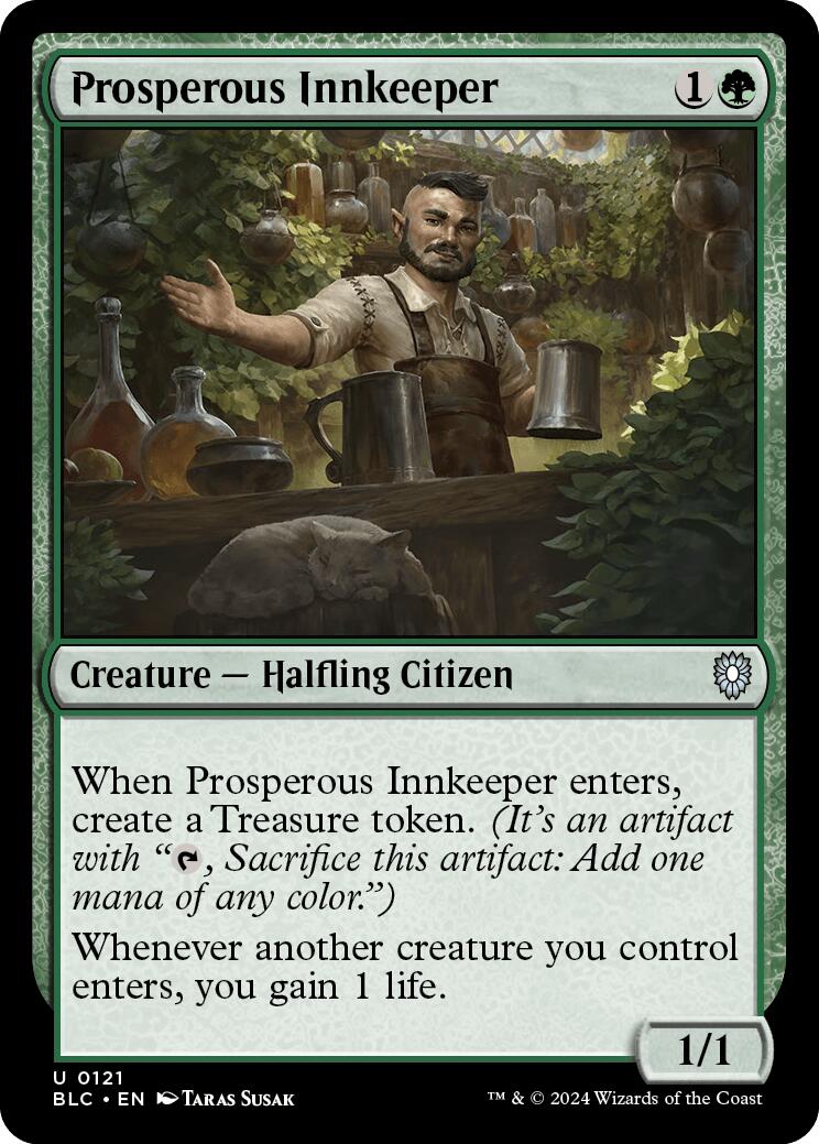 Prosperous Innkeeper [Bloomburrow Commander] | Rock City Comics