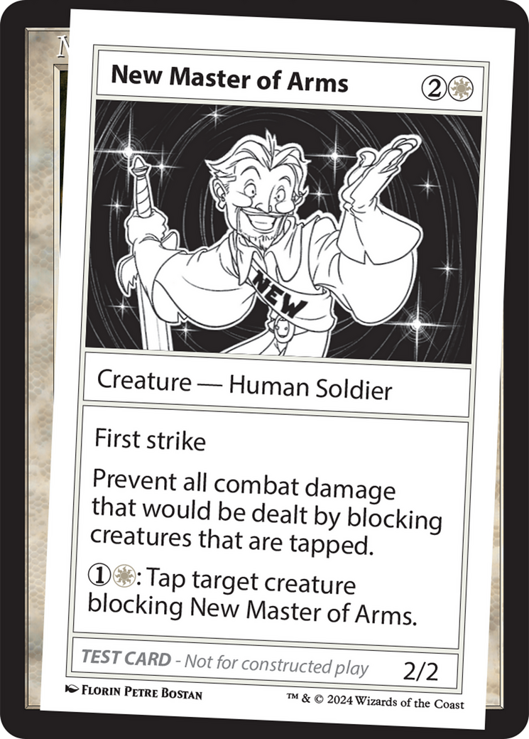 New Master of Arms [Mystery Booster 2 Playtest Cards] | Rock City Comics