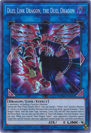 Duel Link Dragon, the Duel Dragon [YCSW-EN012] Super Rare | Rock City Comics