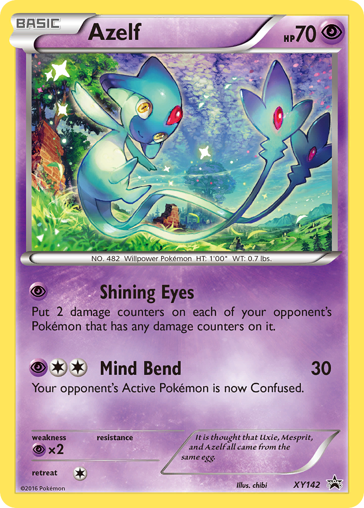 Azelf (XY142) [XY: Black Star Promos] | Rock City Comics