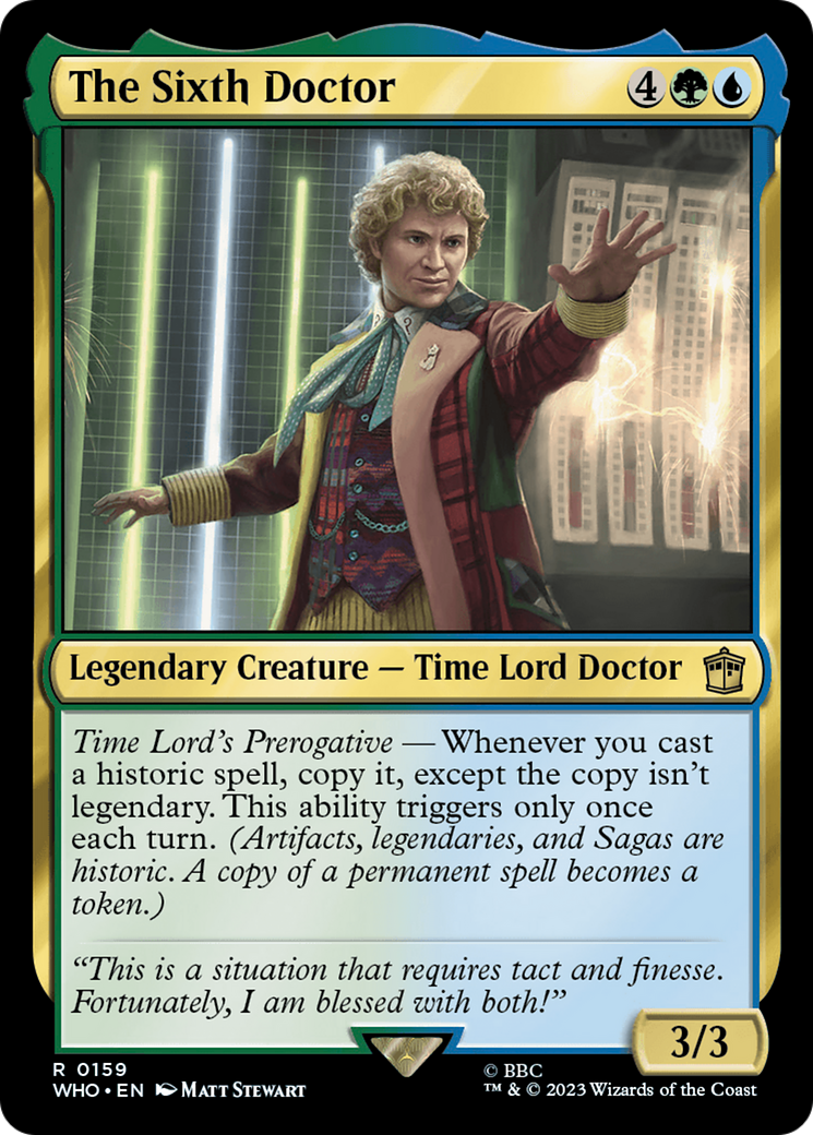 The Sixth Doctor [Doctor Who] | Rock City Comics