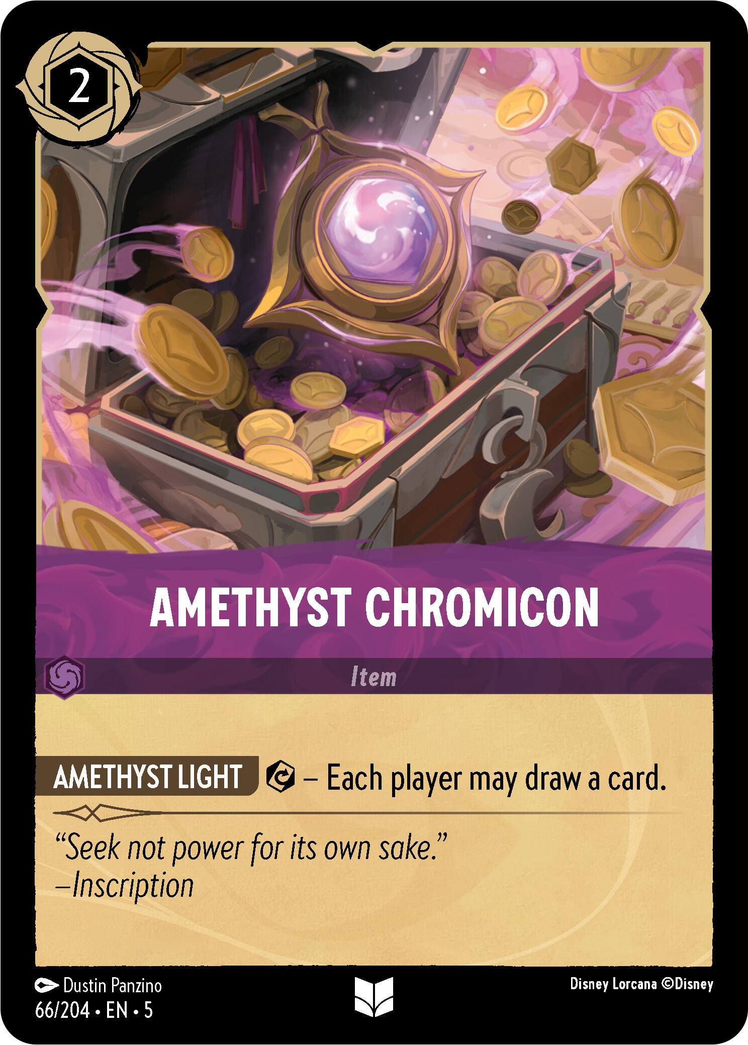 Amethyst Chromicon (66/204) [Shimmering Skies] | Rock City Comics