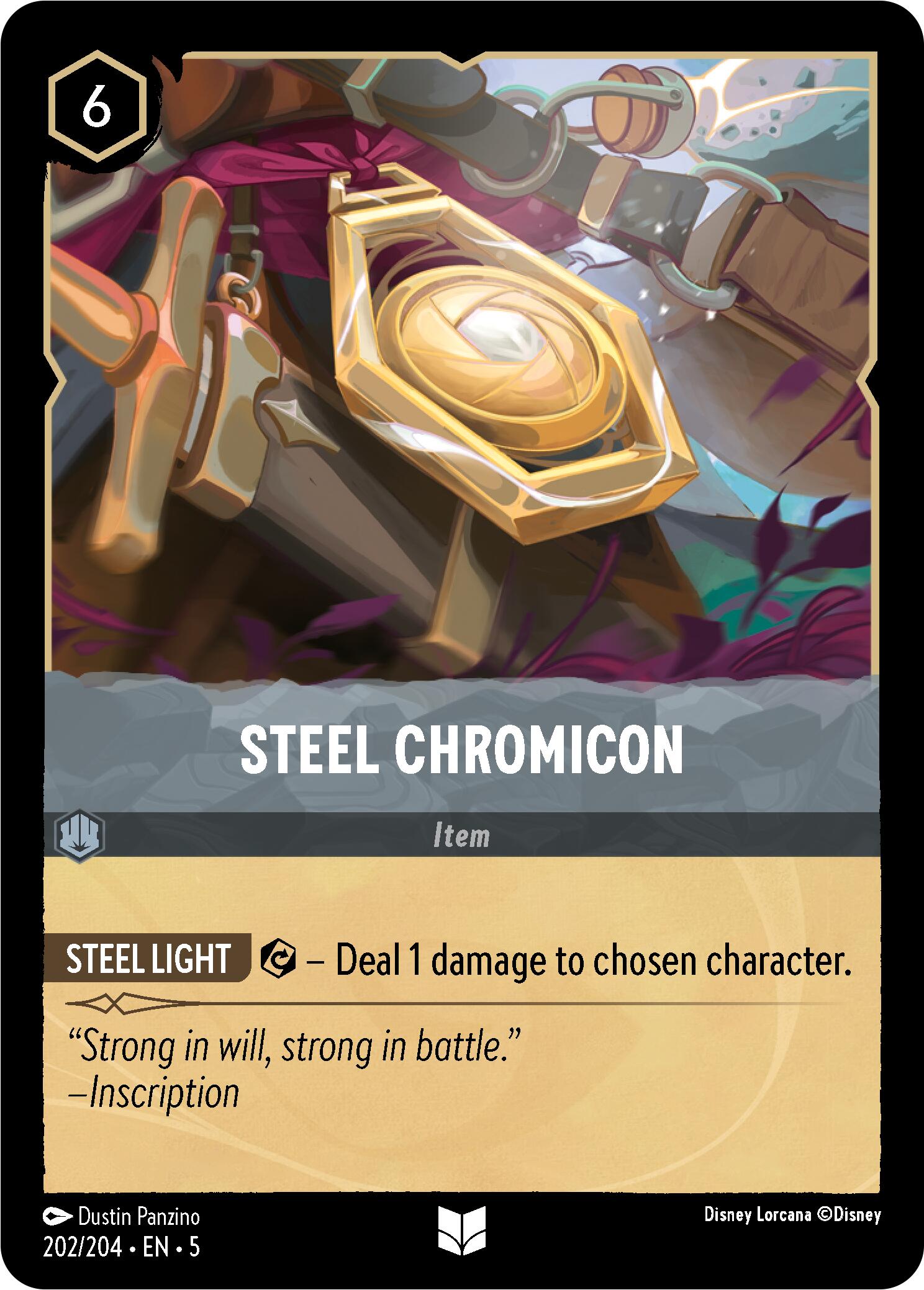 Steel Chromicon (202/204) [Shimmering Skies] | Rock City Comics