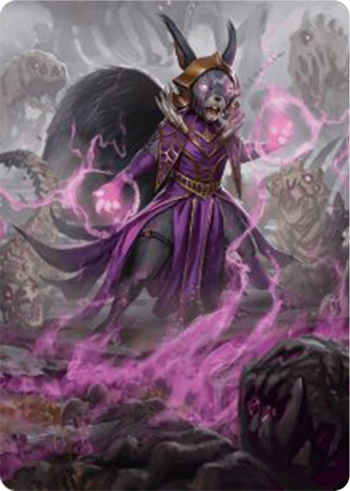 Liliana of the Dark Realms Art Card [Bloomburrow Art Series] | Rock City Comics