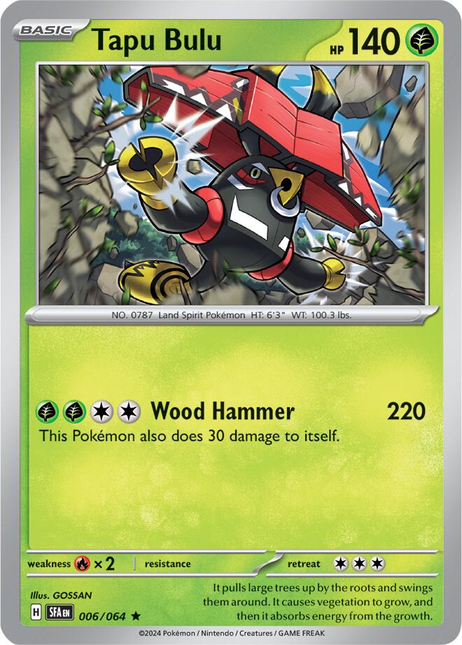 Tapu Bulu (006/064) [Scarlet & Violet: Shrouded Fable] | Rock City Comics