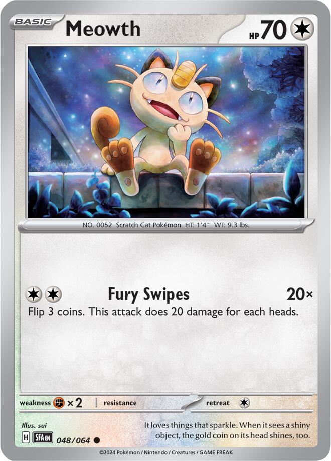 Meowth (048/064) [Scarlet & Violet: Shrouded Fable] | Rock City Comics