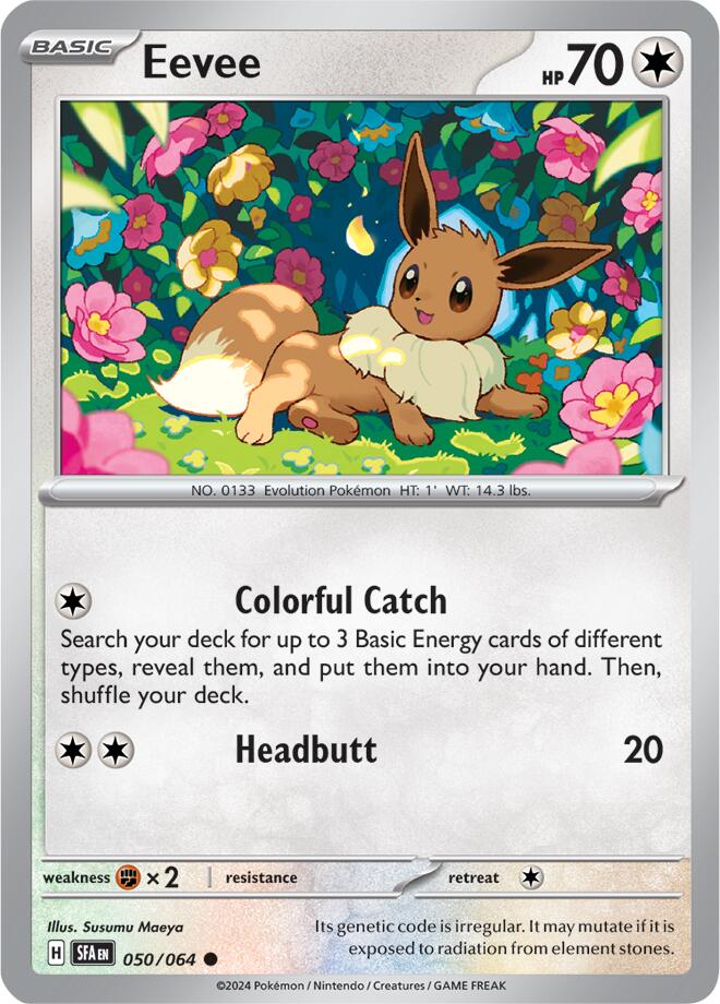 Eevee (050/064) [Scarlet & Violet: Shrouded Fable] | Rock City Comics