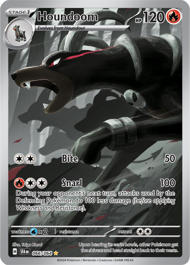 Houndoom (066/064) [Scarlet & Violet: Shrouded Fable] | Rock City Comics