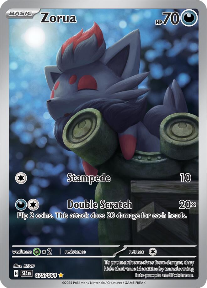 Zorua (075/064) [Scarlet & Violet: Shrouded Fable] | Rock City Comics