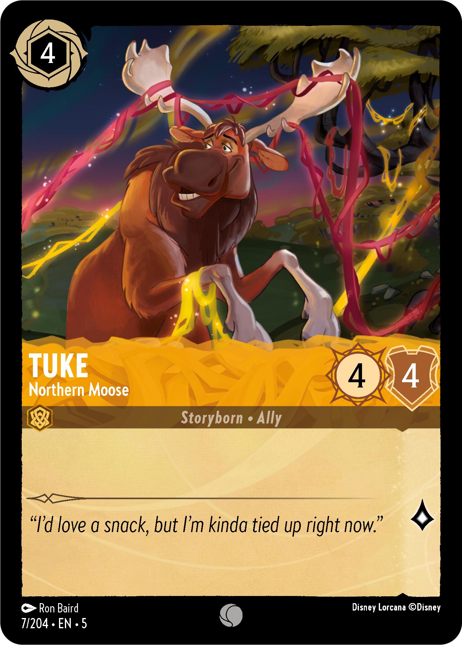 Tuke - Northern Moose (7/204) [Shimmering Skies] | Rock City Comics