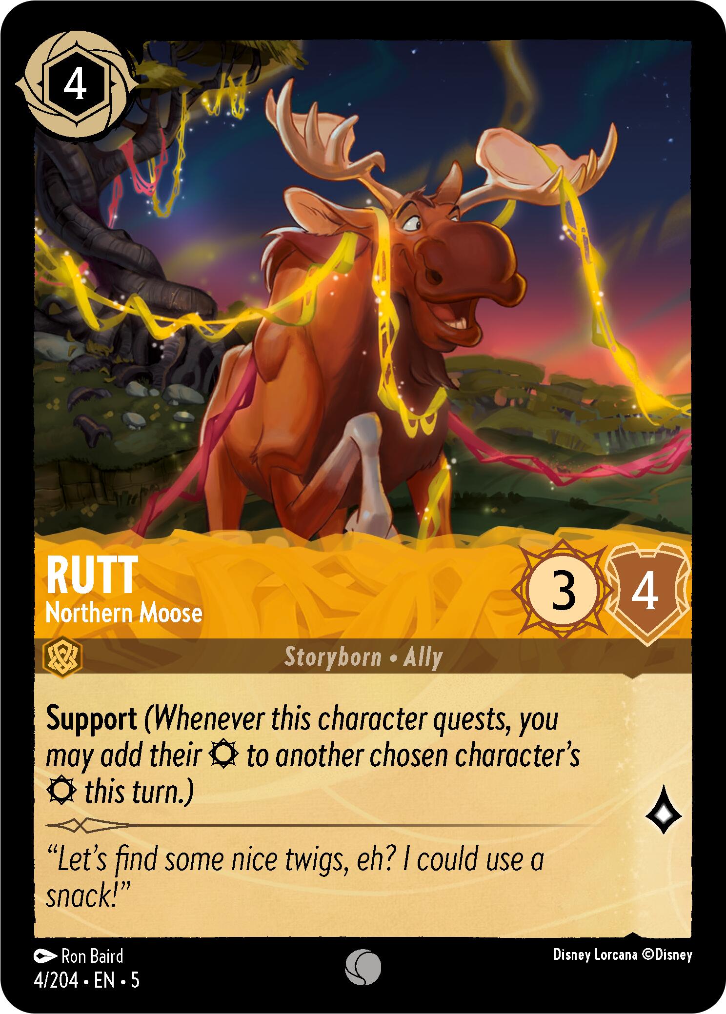 Rutt - Northern Moose (4/204) [Shimmering Skies] | Rock City Comics