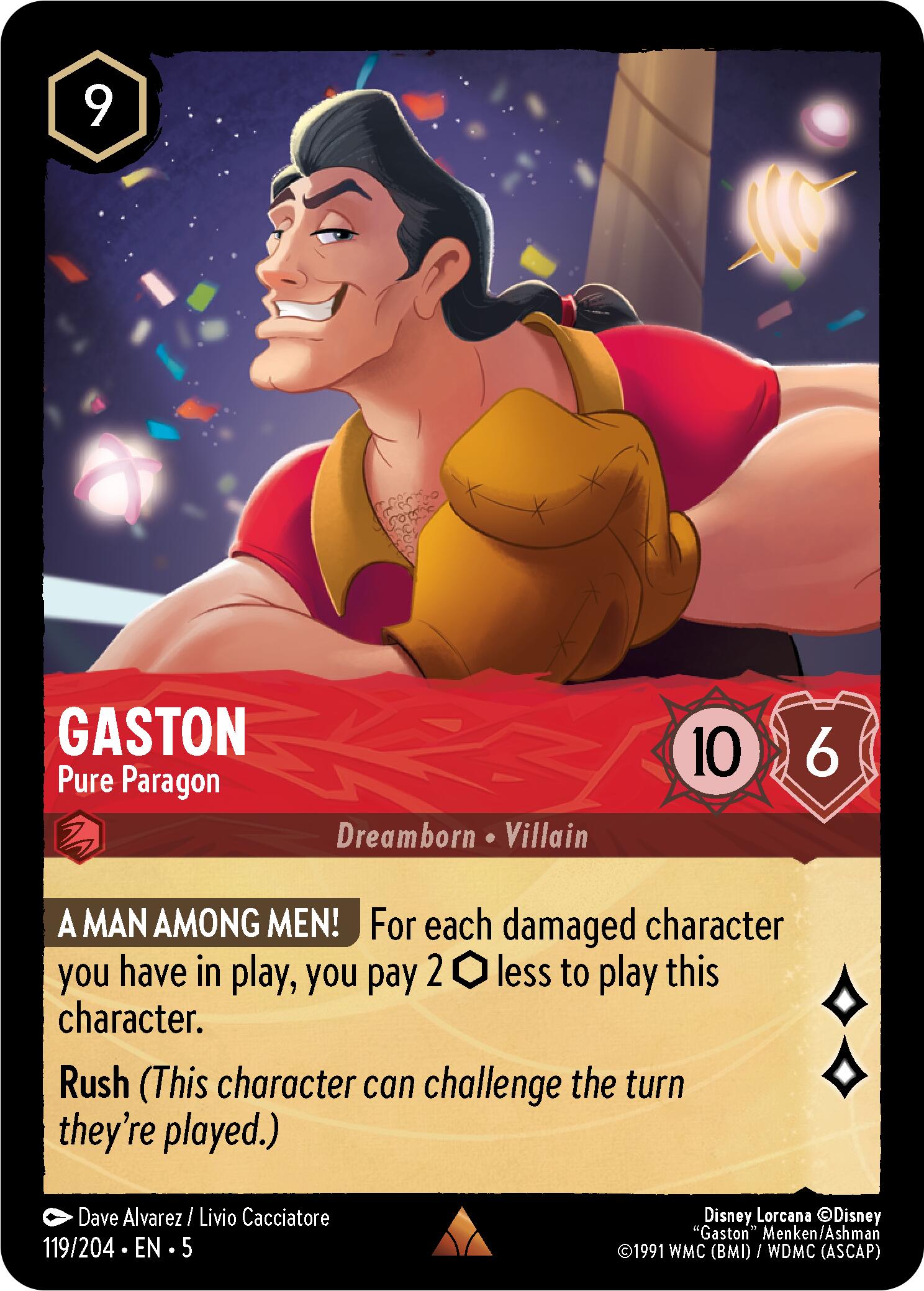 Gaston - Pure Paragon (119/204) [Shimmering Skies] | Rock City Comics