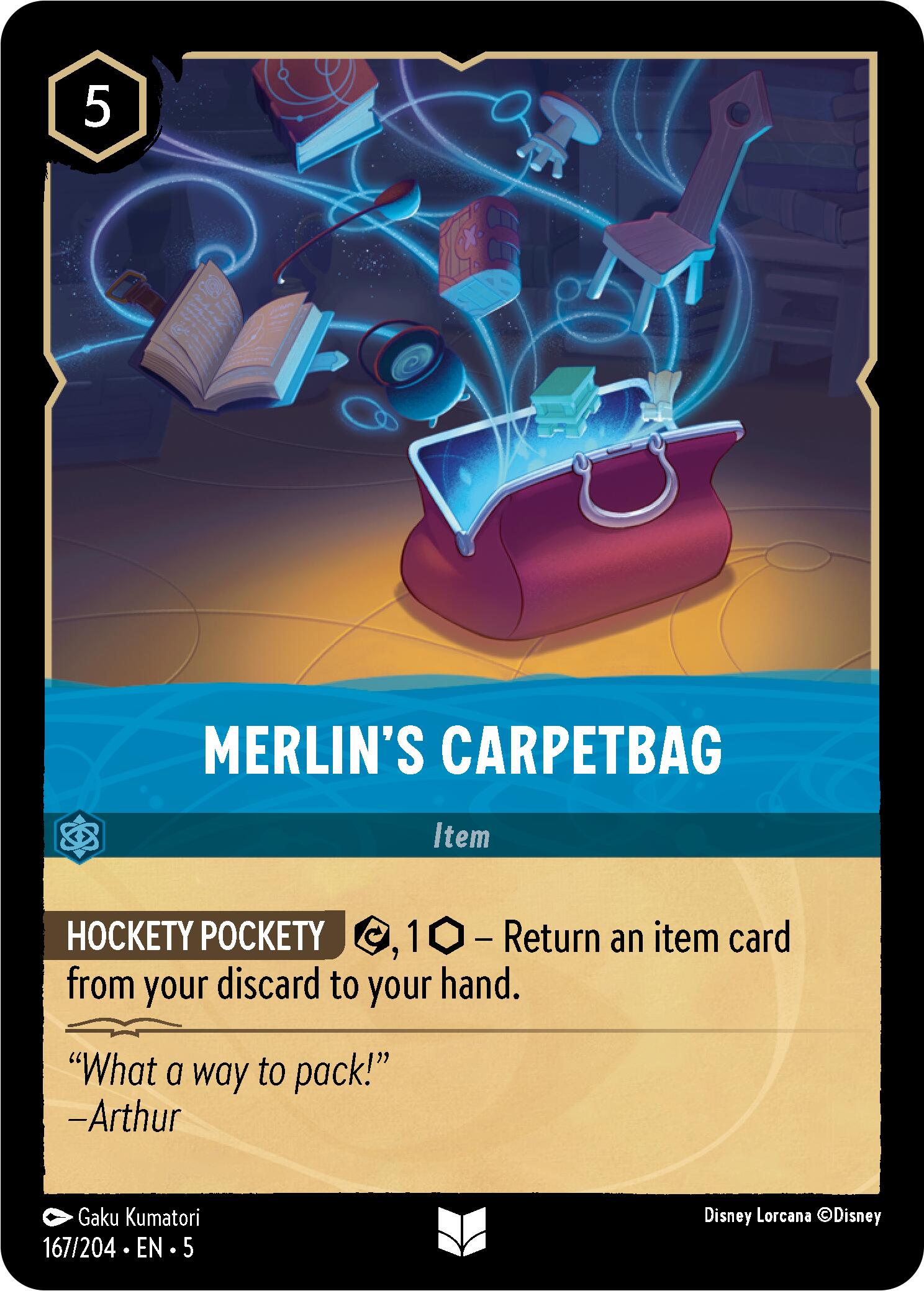 Merlin's Carpetbag (167/204) [Shimmering Skies] | Rock City Comics