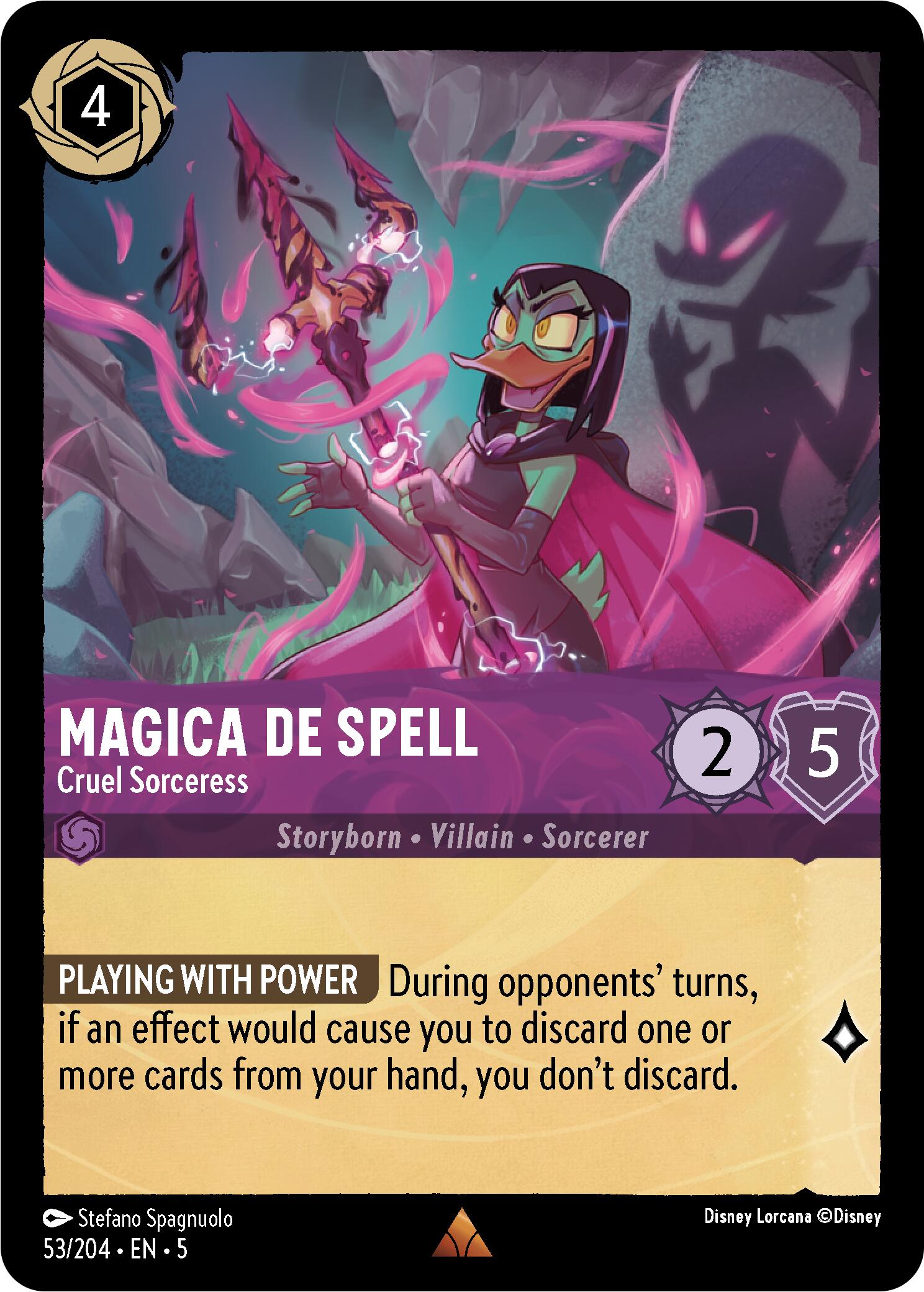 Magica De Spell - Cruel Sorceress (53/204) [Shimmering Skies] | Rock City Comics