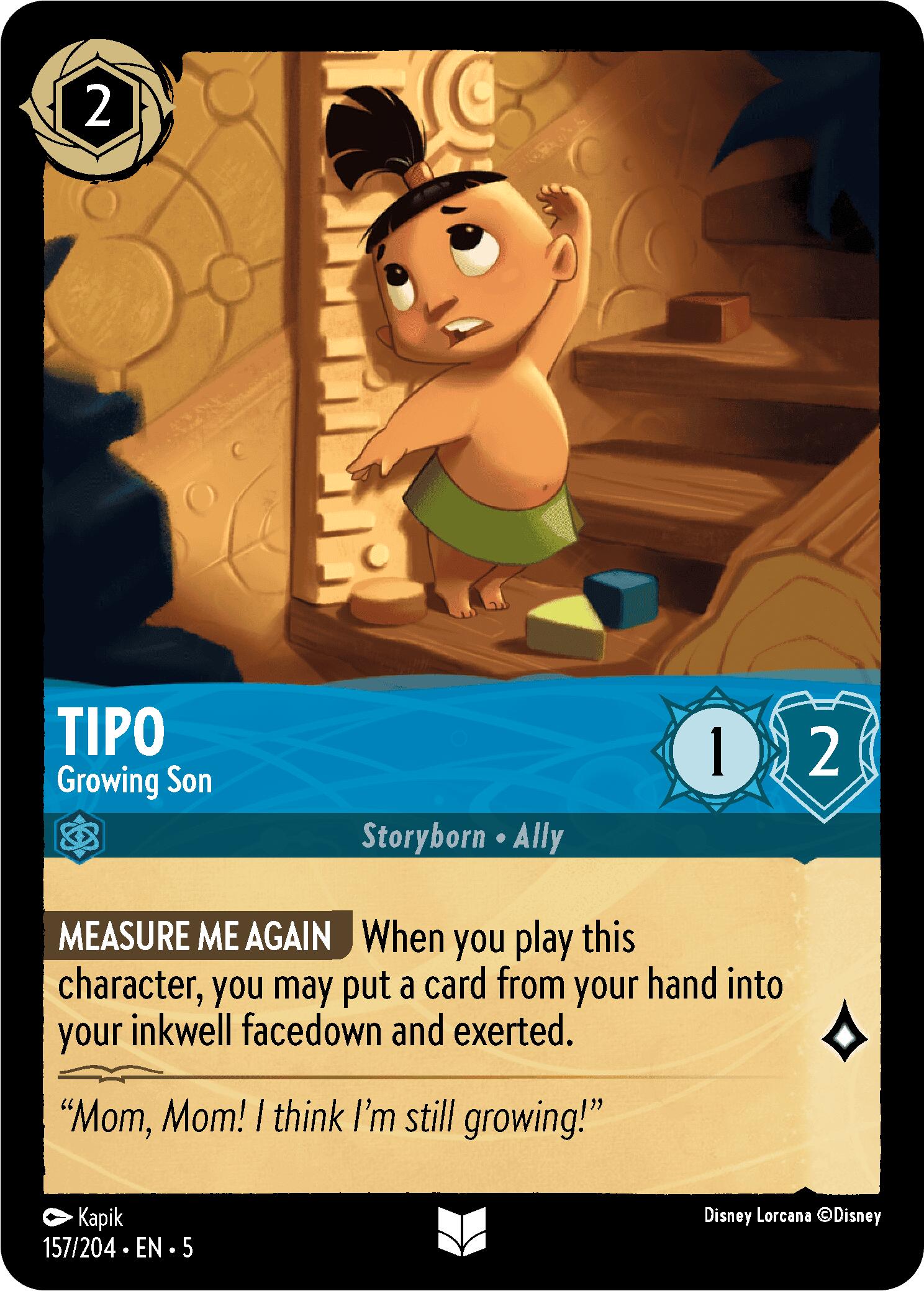 Tipo - Growing Son (157/204) [Shimmering Skies] | Rock City Comics