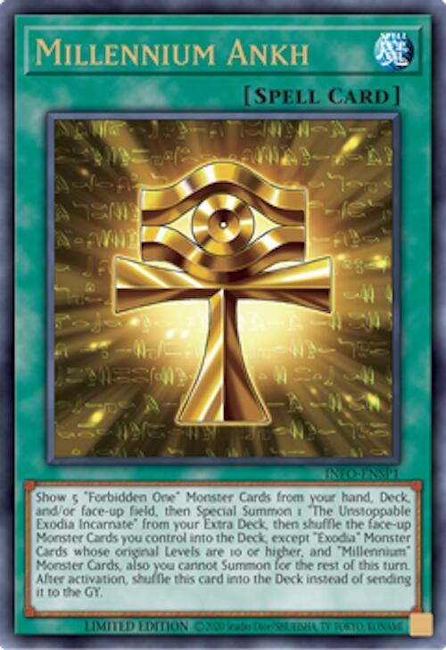 Millennium Ankh (INFO-ENSP1) [INFO-ENSP1] Secret Rare | Rock City Comics