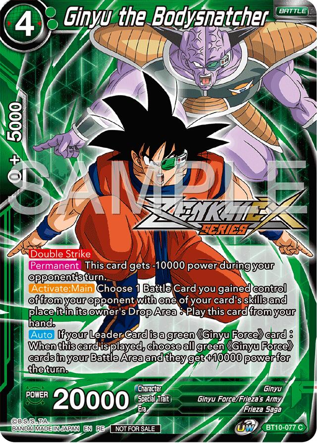 Ginyu the Bodysnatcher (Event Pack 15) (BT10-077) [Promotion Cards] | Rock City Comics